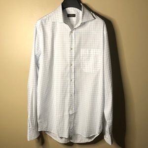 Corneliani long sleeve button up dress shirt